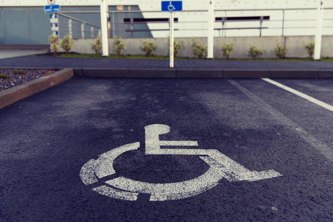 place handicapé